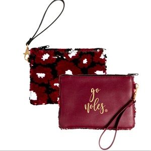 ❤️💛FLORIDA STATE Sequin Wristlet❤️💛